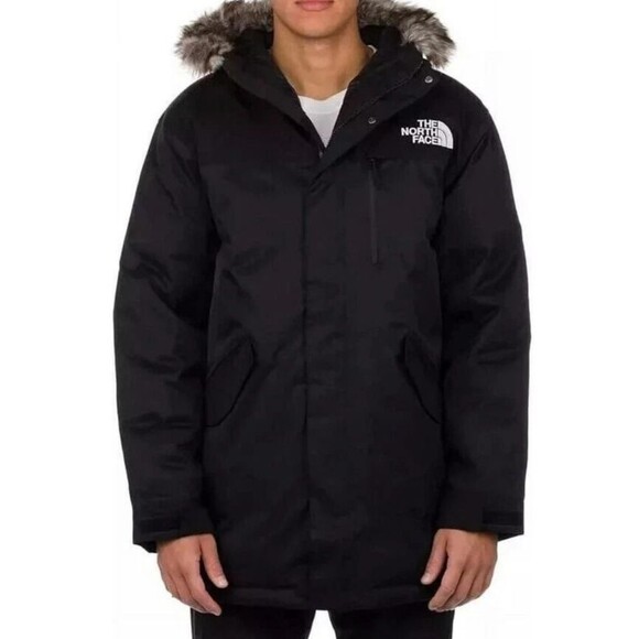 NWT The North Face Men's Bedford Hooded 550 Down Parka BLACK $400 - Picture 1 of 8